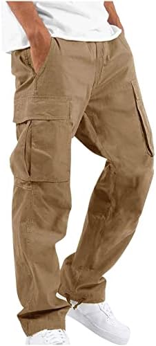 Calças de vários bolsos do Hoyomi Men de bolso ao ar livre calça-calça de monte de monte de calça tática Tactical Loja calça