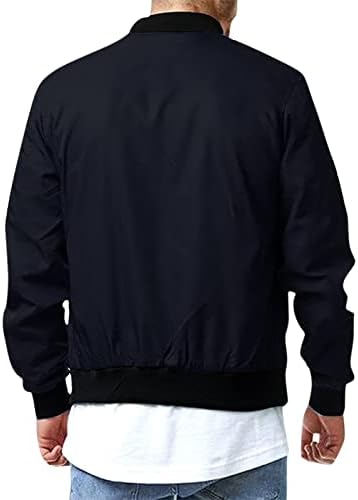 Casacos de moda ymosrh para homens na primavera outono causal mole -breakbreaker casacos de roupas e jaquetas de casacos