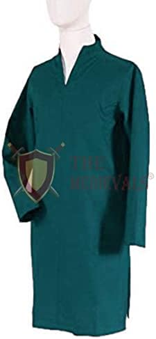 The MedieValalals Mens Tunic Ekwin Shirt Cotton Taber