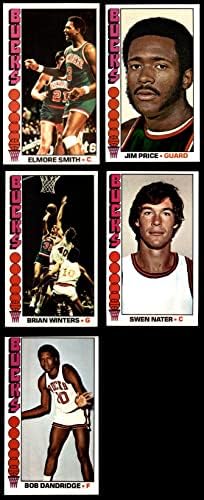 1976-77 Topps Milwaukee Bucks Team Set Milwaukee Bucks Ex+ Bucks