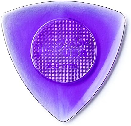 Jim Dunlop 473p2.0 Tri Stubby®, Purple Light, 2,0mm, 6/Pacote do Player