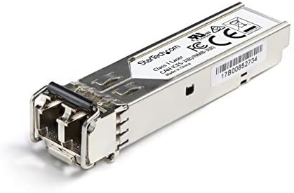 Startech.com Juniper CTP -SFP -1GE Módulo SFP compatível com SFP - 1000Base -LX - 1GBE Modo único Transceptor de óptica