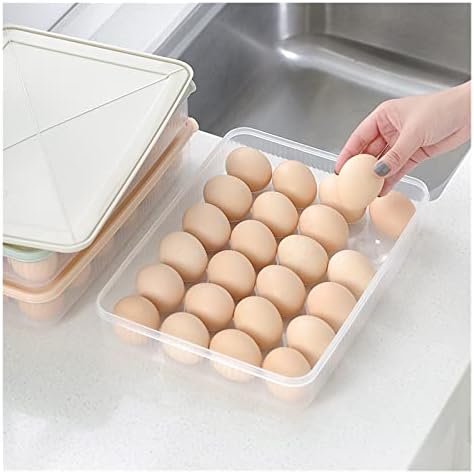24 grades caixa de armazenamento de ovos de cozinha refrigerador de preservação doméstica bolsa