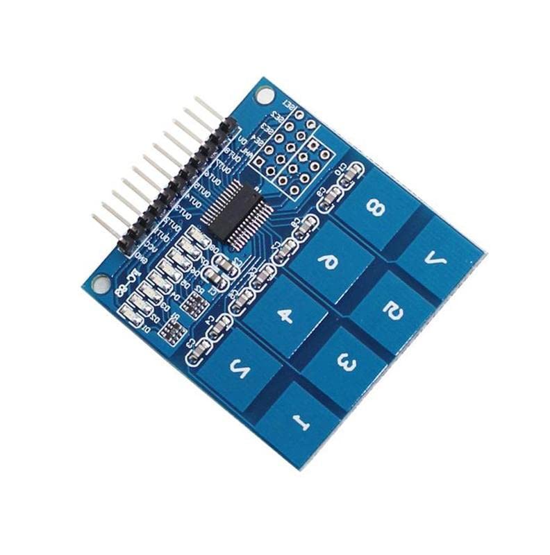 TTP226 8 canal Capacitivo Digital Switch Touch Sensor Touch Module para Arduino