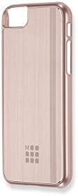 Capa para iPhone de alumínio Moleskine, ouro rosa
