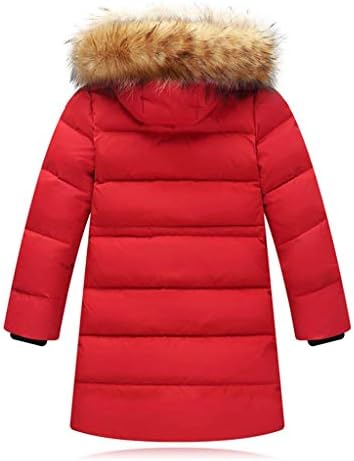 Kelon Kids Casacos de inverno com casaco acolchoado com capuz garotas de inverno Jaqueta infantil com capuz para casaco Faux
