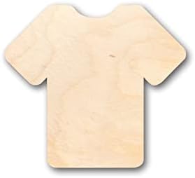 Camisa de camisa de madeira inacabada Forma da camisa - Artesanato - até 36 DIY 5 / 1/4