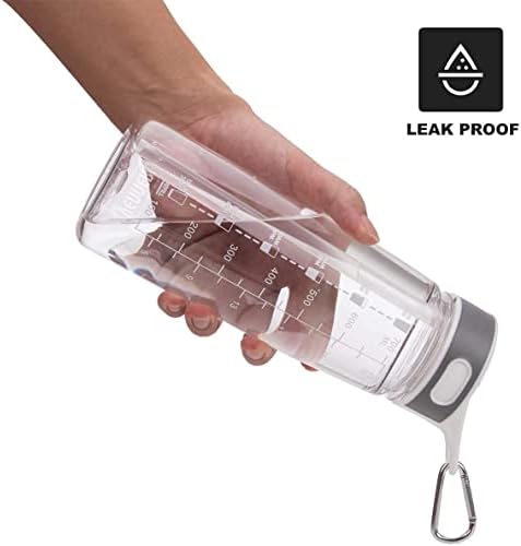 Vennerli Sports Water Bottle com palha de 800 ml de bicicleta garrafas de água reutilizável jarro de água de 28 oz hidrelration