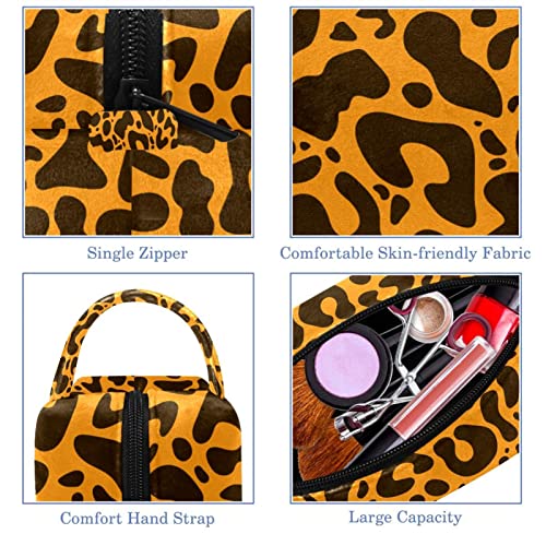 Bolsa de maquiagem Bolsa de cosméticos Bolsa de saco de produtos de higiene saco de higiene pessoal criativo com zíper e alça