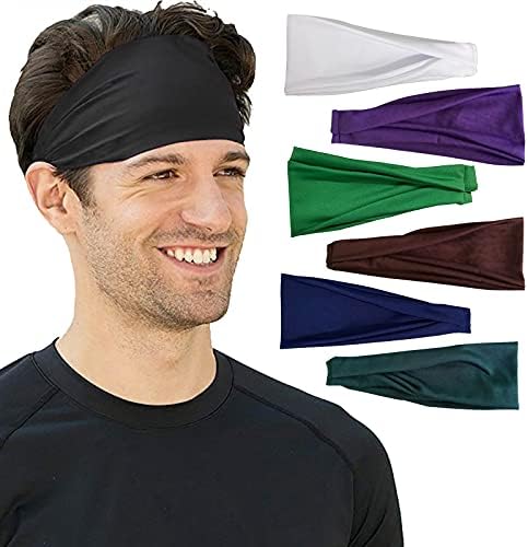 Yoga Sweat Belt Ten Sconha Band Sports Banda de cabelo Stretch Flurend Farned Yoga Workout Bandada da cabeça