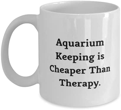Aquário sofisticado para manter presentes, a manutenção do aquário é mais barata que a terapia, férias legais de 11 onças