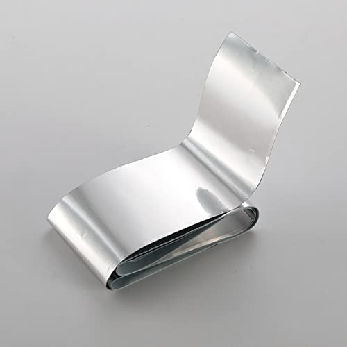 Toyo Aluminium 2427 Fita de alumínio, prata, 2,8 x 5,9 pés, protege as lacunas da cozinha perfeitamente