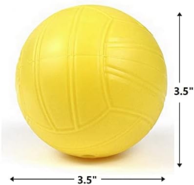 Bolas de substituição de Viminston Conjunto de 2 pacote Mini Volleyball Dodgeball