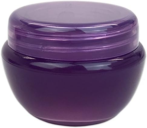 Beauticom 12 peças 10g/10ml Purple Fosted Container Girs com revestimento interno para pílulas, medicamentos, pomadas