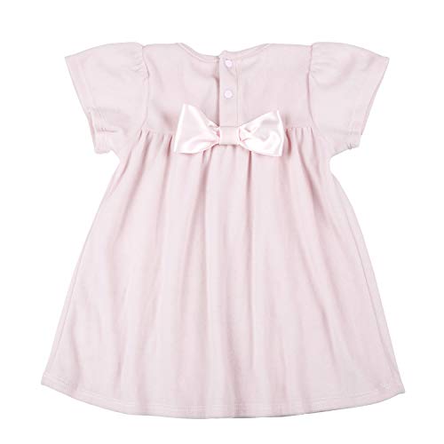 Stephan Baby, meu pequeno vestido de veludo, rosa corado, se encaixa de 6 a 12 meses
