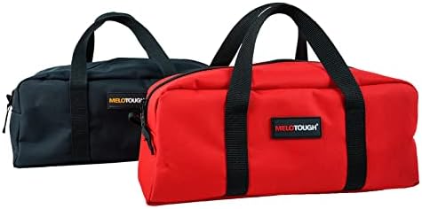 Melotough Utility Redded Tool Bag Small Canvas Tool Sacag