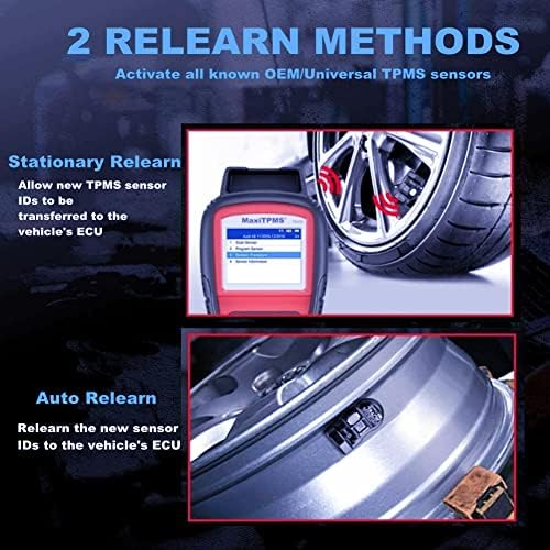 AUTEL MAXITPMS TS408 TPMS Redefinir ferramenta Relearn Leia Ativar clone clone tpms Sensor Program