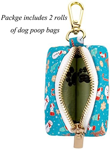 Lionet patas de cachorro fofo cocô de cocô de cocô com saco cocô de cachorro para coleira, dispensador de bolsa de cachorro,
