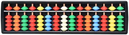 Nirelief abacus chinês de 15 dígitos abacus matemático Soroban's Children's Math Cálculos Ferramentas para crianças calculando