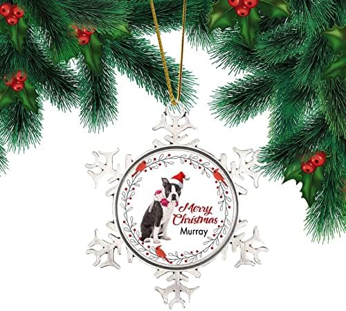Cardinalbird Pet Dog MerryChristmas 2022 Ornamento de Natal de Natal Pet Pet Dog Greis Holidamente Holida de Natal Decoração do