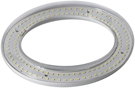 Luz circular de LED de 1650lm, sem lâmpada T9 LED LED LUBLE DE Circline, tampa transparente de 12w 2700k Warmwhite Substituição