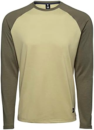 Camisa Shaw masculina de Flylow-Camisa Anti-odor de Modela Curta para caminhada, mountain bike e corrida de trilhas