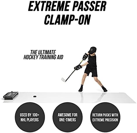 Better Hockey Extreme Dry Dry Plonding Tiles Kit - Awesome Training Aid para fotografar e manusear - Recuidador de Puck para