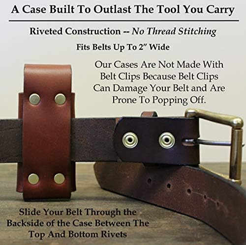 American Bench Craft Craft Leature Multi Tool Tool se encaixa Gerber MP400 - Bainha de couro