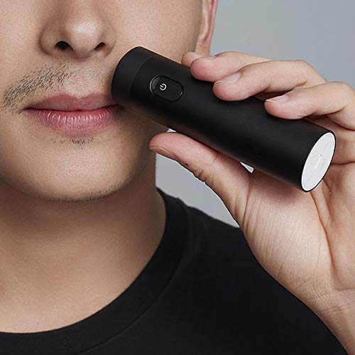 Razor de barbeador elétrico para homens USB Máquina de barbear seca recarregável Máquina de barba Lavagem de cabelo três lâminas