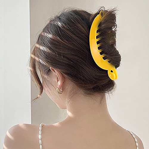 12pcs/pacote clipe de cabelo de banana clipe floral garras de cabelo bohemia clipe de cabelo de caba