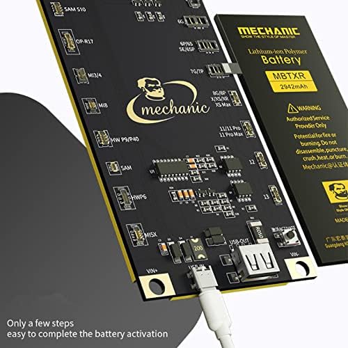 MOUDOAUER 4.2V-4.5V Placa de ativação da bateria, placa de carga da bateria, ativação da bateria, placa de detecção de bateria para iPhone 13 Pro Max Android