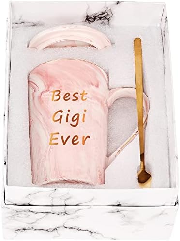 Melhor Gigi Ever canem gigi Coffee canem gigi Gigi Annitros Mothers Day Gifts para Gigi avó do neto neto de 14 onças da caixa de presente