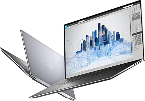 Dell Precision 5000 5760 Laptop da estação de trabalho | 17 4K Touch | Core i7-1TB SSD - 8GB RAM - RTX A2000 | 8 CORES a 4,8 GHz - 11ª geração CPU Win 11 Pro