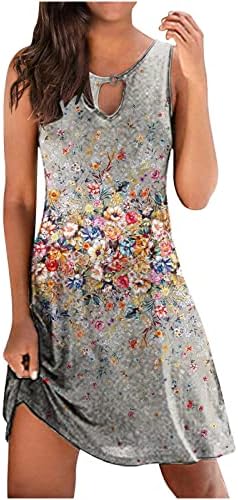 Vestidos florais para mulheres coquetéis de verão Mini vestido