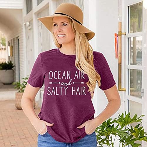 Air Ocean and Hair Salty Hair Womens Graphic Cirl