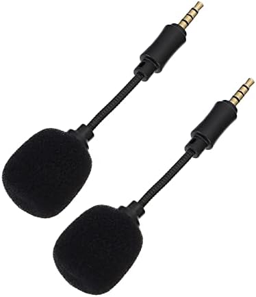 Supvox 2pcs MICS condutores transmitidos de suprimento de laptop portátil de ruído portátil ao vivo omni-direcional-pole de microfone