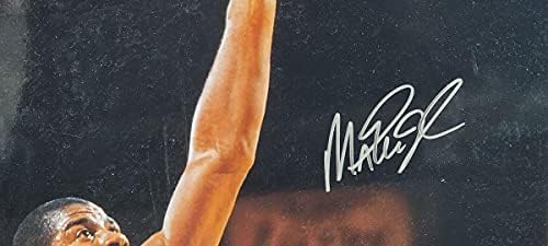Magic Johnson assinou a foto emoldurada autografada Los Angeles Lakers PSA L90235