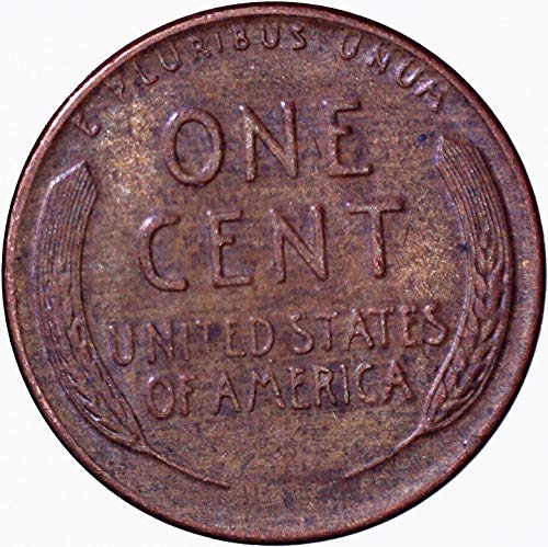 1956 D Lincoln Wheat Cent 1C muito bom