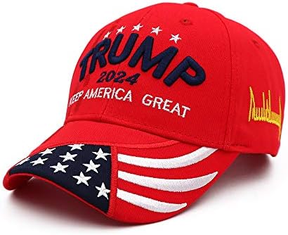 Trump 2024 Hat, Donald Trump 2024 Cap Mantenha America Great Maga EUA Bordado