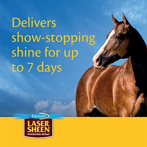 Farnam Laser Sheen Dazzling Shine & Detangler Concentrate 12 onças