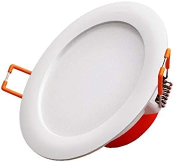 Okluck Ultra-Fingin LED Retorda dos holofotes redondos redondos de painel branco Ultra-fino Luz redonda de teto de teto de 3000k
