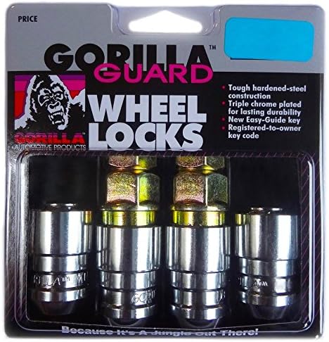 Gorilla Automotive 61681-2k Gorilla Guard Bolsa 1/2 Chr 2key