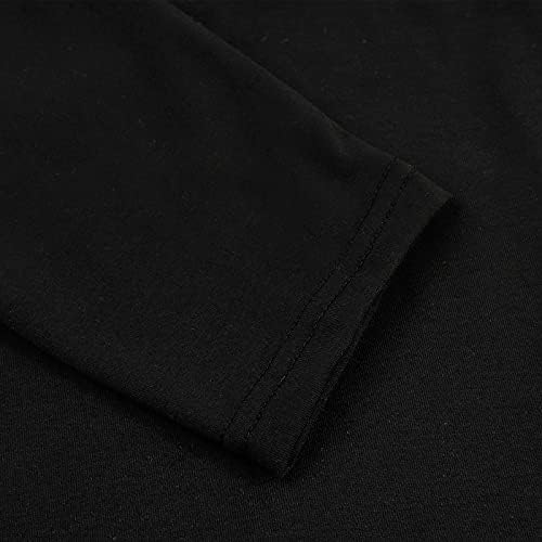 Melas de manga comprida casual Mulheres de moletom de comprimento comprido de comprimento comprido com suéter irregular de fundo