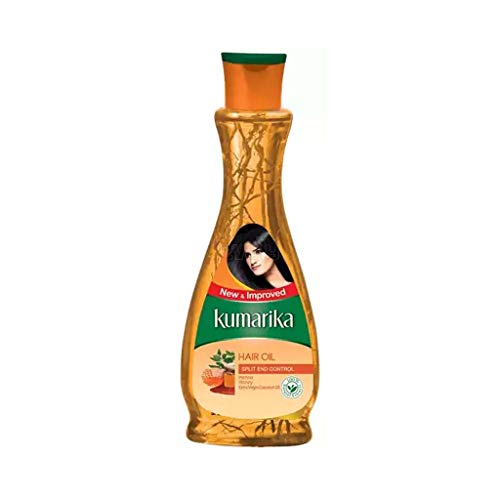Mix natural Ayurveda Herbal Kumarika Óleo de cabelo para todos os tipos de cabelo 200 ml