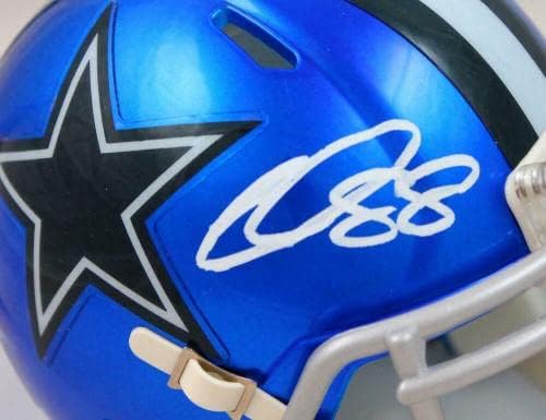 CEEDEE LAMBO Autografado Dallas Cowboys Flash Speed ​​Mini Capace