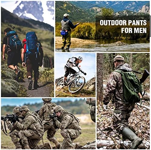 Calças militares casuais de BDU masculinas, Tactical Wild Army Combat Acu Rip Stop Camo Cargo Work Pants Trousher com 8 bolsos