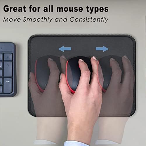 FMDAN Mouse Mouse Pad Tamanho 11,42 x 7,87in, 0,12 em cobertura grossa e webcam 6 pacote
