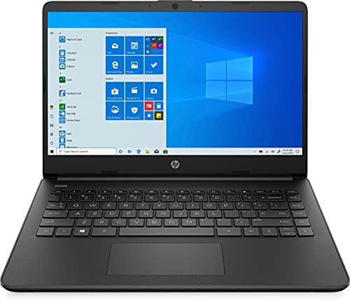 HP 14 polegadas HD Laptop, Intel Celeron N4020 até 2,8 GHz, 4 GB DDR4, 64 GB de armazenamento EMMC, WiFi 5, webcam, HDMI, Windows 10 S