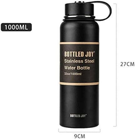Teerwere Octarem isolamento de garrafa de água de água carro grande copo de isolamento externo masculino de grande capacidade de 1000 ml portátil Sports Water Cup