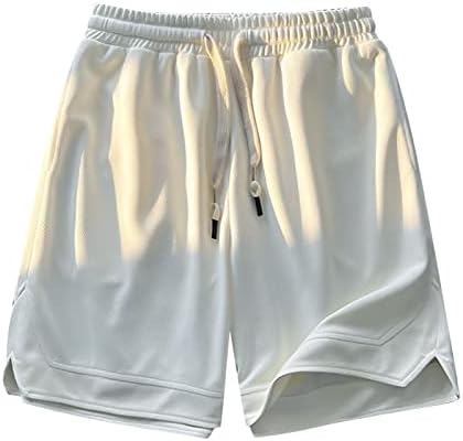 Shorts shorts bmisEgm para homens shorts sólidos masculinos da cintura elástica casual Colo